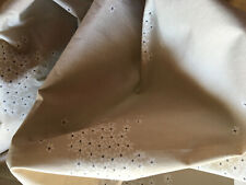 Coupon tissu beige clair -