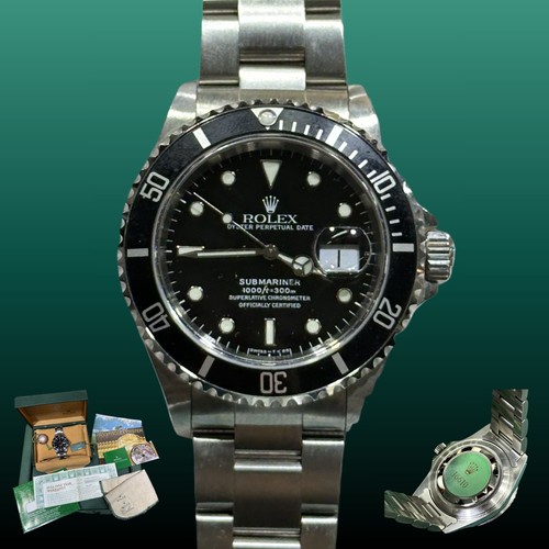 1998 papers rolex submariner - papers,