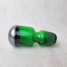 Bouchon Verre Vert Forme Obus