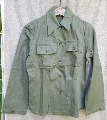 Army ww2 chemise treillis - us,