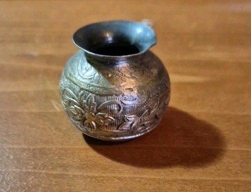 Petit vase argent - en,