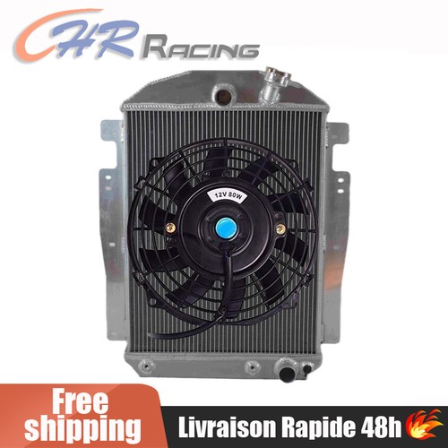 Aluminum radiator fan - aluminum, +