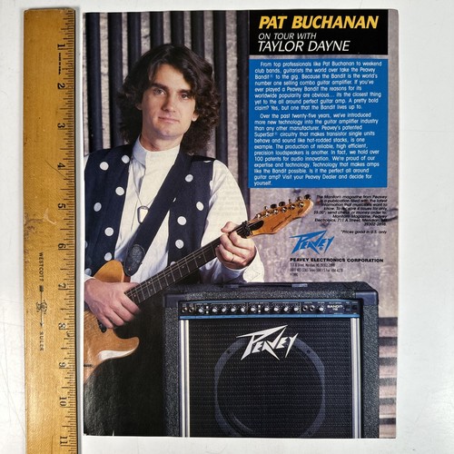 Peavey amps pat buchanan - pat,