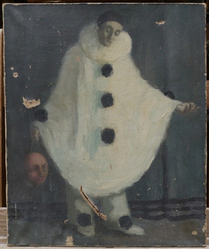 Tableau pierrot - tableau, au