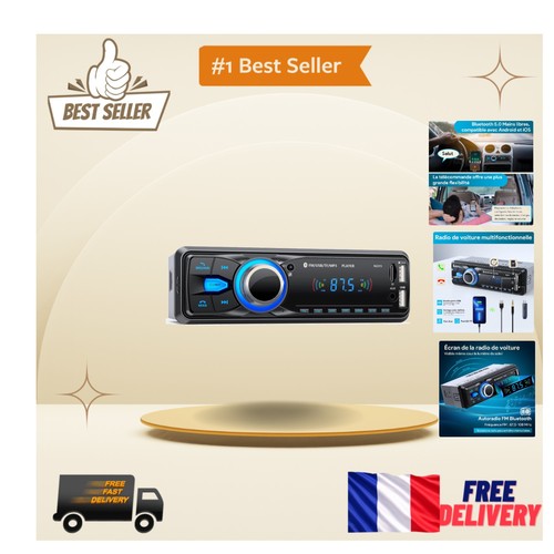 Poste radio voiture bluetooth - radio,