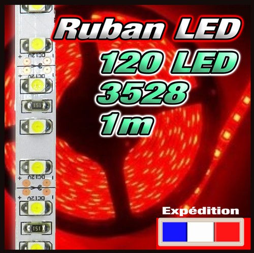 Ruban led 3528 120 - 120, led/m
