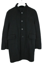 Costume National Manteau Homme ( Ue ) 52 Laine Mélange mi-Long Simple