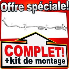 Ligne pot d'échappement pour