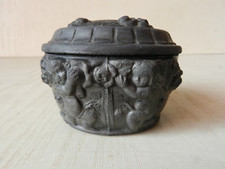 BOÎTE en ARDOISE à DÉCOR de PUTTI