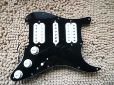 Genuine Fender Stratocaster HSH Loaded Pickguard Alnico V Pickup w/ 2 Humbuckers