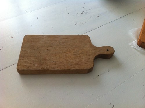 Planche découpe vintage - à,