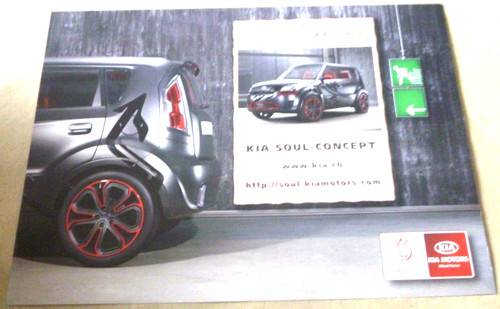 Kia soul concept catalogue - soul,