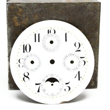 Cadran émaillé montre poche