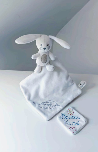 Doudou plat mon petit lapin - mon,