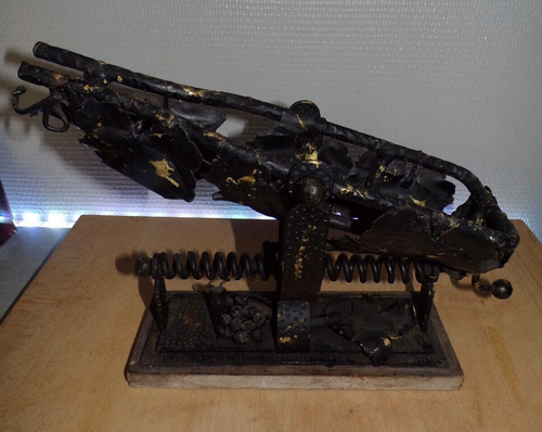 Porte bouteille artisanale - artisanale, en
