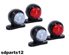 4 X 12V 24 V Rouge Blanc Petit