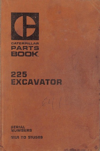 1974 caterpillar 225 pelle - 1974,