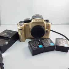 LUMIX GH1 Gold Mirrorless Camera AVCHD Recording +4 Batteries