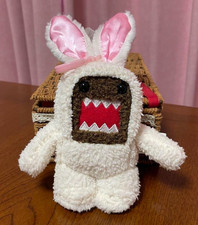 Domo-kun Plush Toy  fluffy Rabbit NHK Japan Character Used Japan