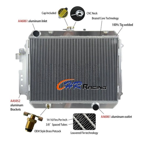 Alloy radiator for - radiator, ford