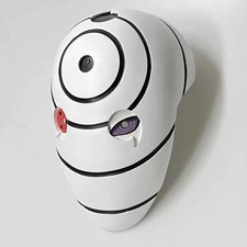 Naruto Obito Uchiha Tobi LED Cosplay Mask Helmet Sharingan Eye Akatsuki Prop