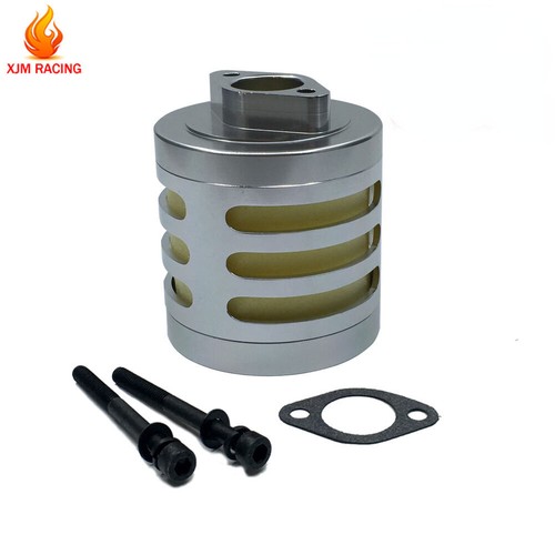 Aluminum air filter set silver - air,