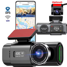 Caméra de Bord Voiture 4K UHD