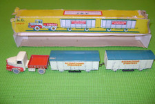 JRD 124 TRUCK UNIC IZOARD CIRCUS ATTRACTIONS FORRAINS IN BOX-NO DINKY-CIJ