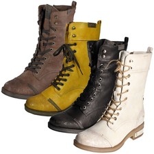 Mustang Bottes À Lacets Pour