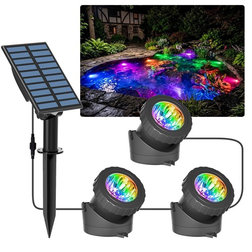 Lampe solaire sous - sous-marine, led