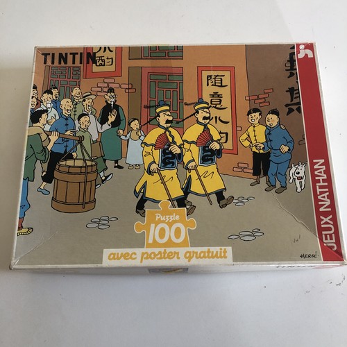 Jeu tintin puzzle 100 - tintin,