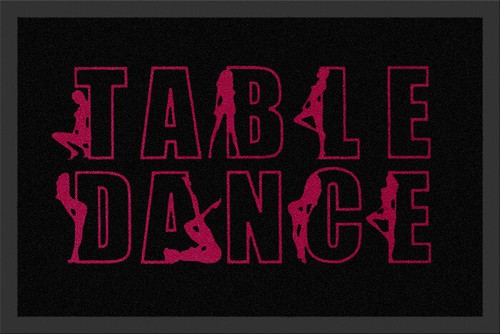 Paillasson table danse - ",