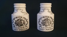 2 ANCIENS POTS A MOUTARDE