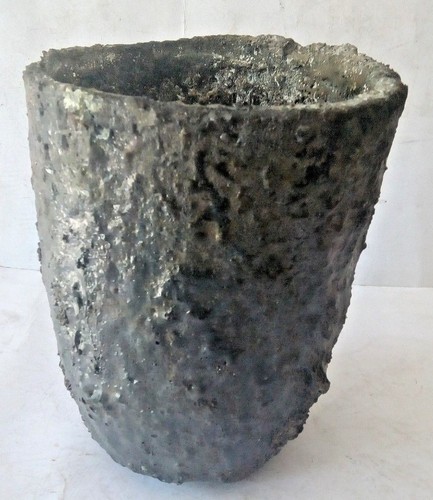 Pot terre cuite noire - pot,