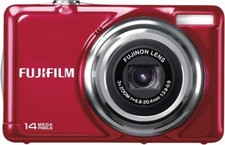 Fujifilm FinePix JV300 Rouge