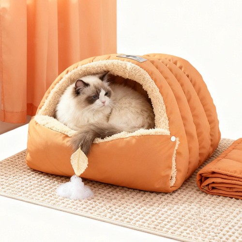 Lit grotte pour chat - nid,