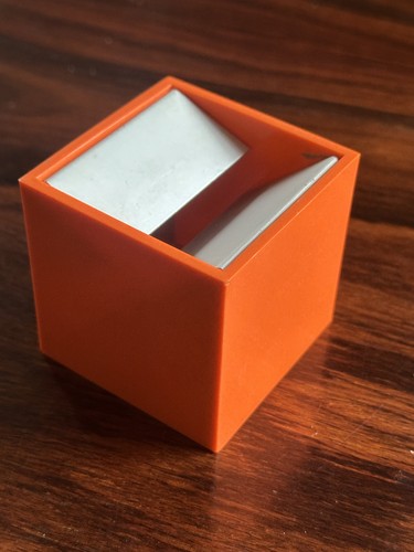 Cendrier cubo orange - cendrier,
