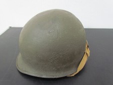 USM1 WW2 ORIGINAL 39-45 US ARMY HEAVY HELMET - USMC