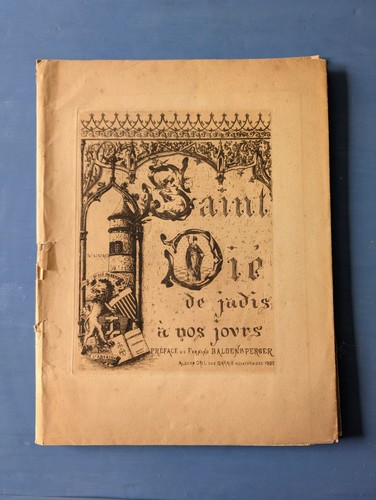 Rare pochette dié eaux - st,