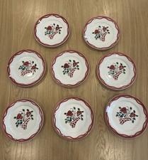 Lot de 8 Anciennes Assiettes