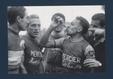 CYCLING cycling card 100th anniversary PARIS TOURS 1956 ALBERT BOUVET