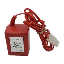 NIKKO 1294 4 Hour Quick Charge R/C Red Battery Charger 1294 NiCad Replacement 