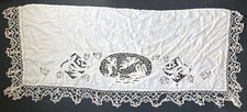 Textile ancien panneau