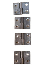 OLD LOT OF 4 HINGES FORMICA FURNITURE ALUMINUM