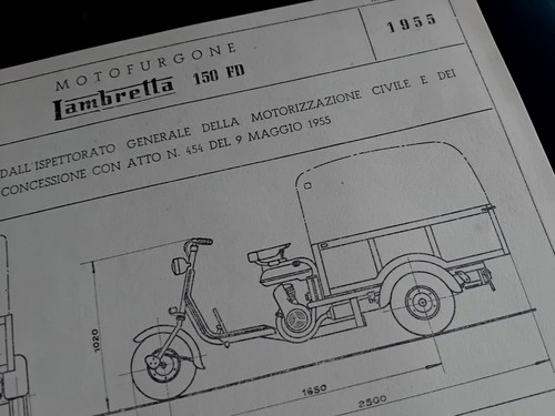 Lambretta 150 moto auto - auto, van