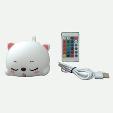Veilleuse LED chat couché