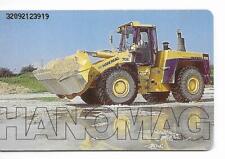 RARE / TELEPHONE CARD - CONSTRUCTION MACHINE WORK TRUCK EXCAVATOR / PHONECARD
