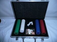 Poker Game Set in Aluminum Case