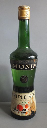 Ancienne bouteille triple - triple, sec