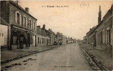 Old postcard knitting - Rue de Pave (259633)